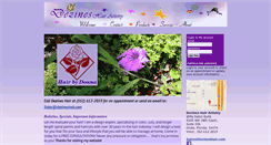 Desktop Screenshot of dezineshair.com